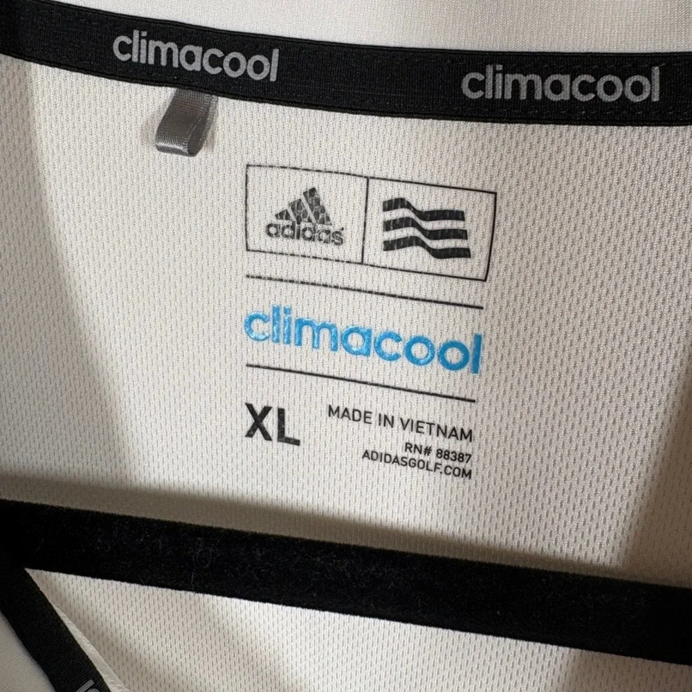 Adidas Climacool Lake‎ Arrowhead Golf Polo Lot of 2 Sz XL Blue/White Athletic